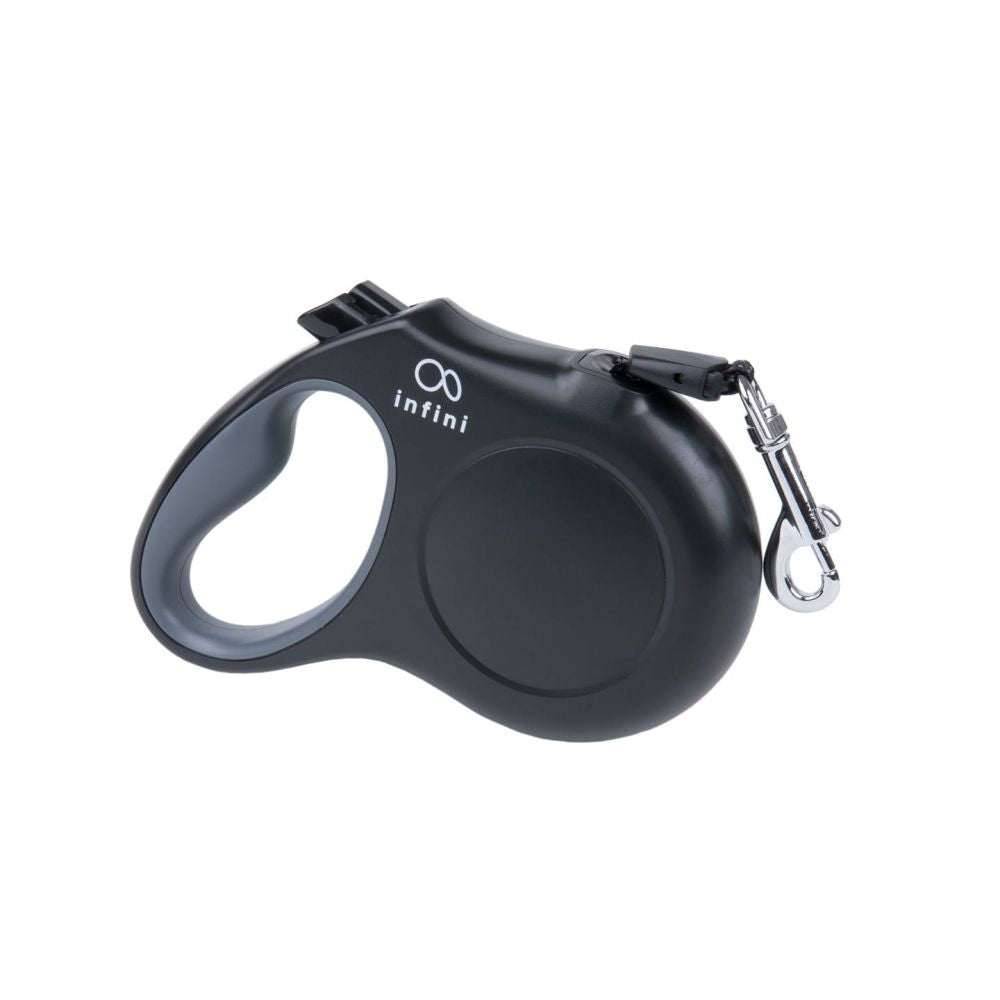 Amiplay Smycz automatyczna Infini Freedom S Czarny