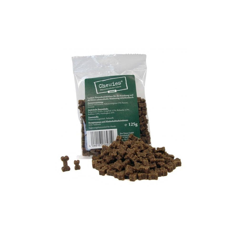 CHEWIES kosteczki z żwaczy mini 125g