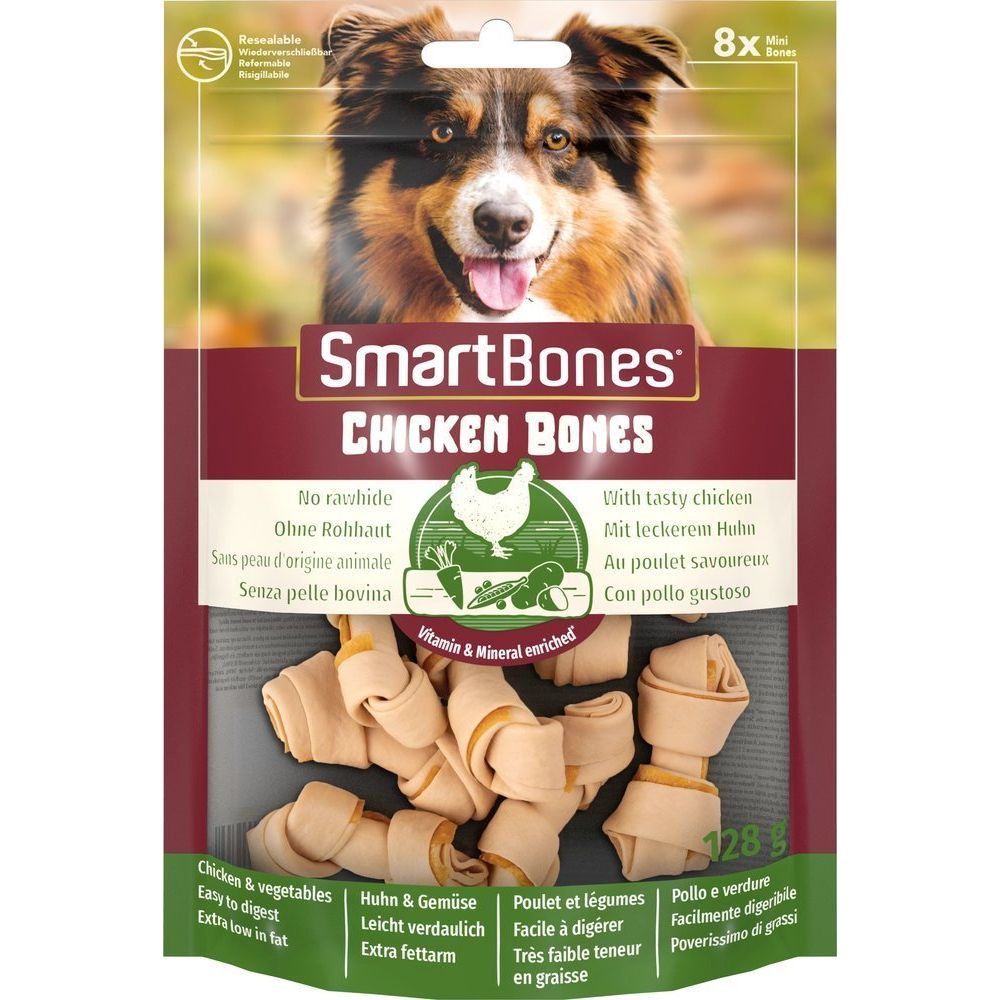 Smart Bones Chicken Mini Kości Do Żucia Dla Psów Małych Ras 8 Sztuk 128 g