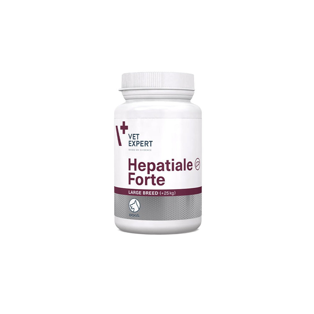 VetExpert Hepatiale Forte Large Breed Preparat Wspomagający Funkcje Wątroby Dla  Psów Dużych Ras 40 tabletek