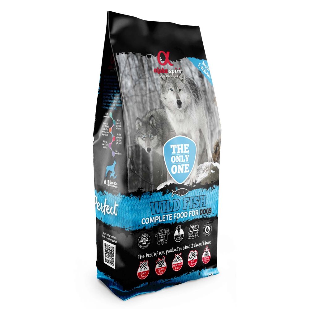 Alpha Spirit Pełnoporcjowa Karma Sucha Wild Fish Ryba 12 kg