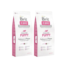 Pakiet Brit Care Grain Free Salmon & Potato Łosoś Ziemniaki Bezzbożowa Puppy 2 x 12 kg