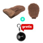 Pakiet Dirty Dog Ręcznik i Rękawica Pielęgnacyjna Brązowa + Peleryna Gratis!