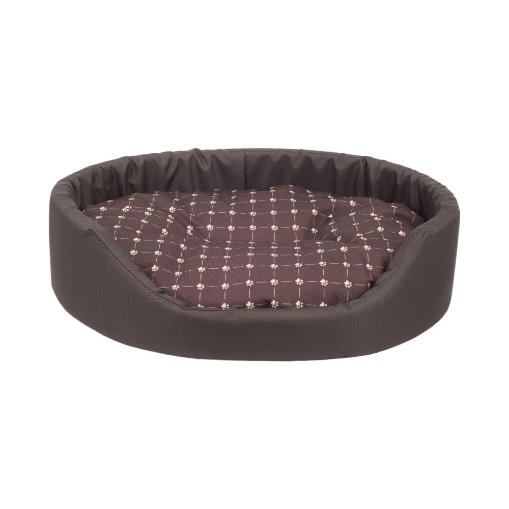 AmiPlay Legowisko Owalne Fun Brązowe Rozmiar S