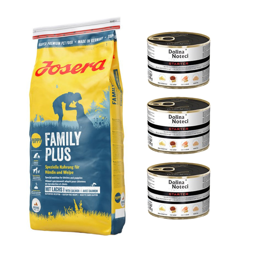 Pakiet Josera Family Plus 15 KG + 3 GRATISY!