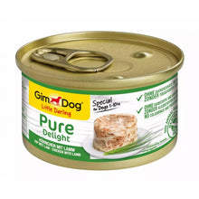 GIMDOG Little Darling Pure Delight z kurczakiem i jagnięciną 85g