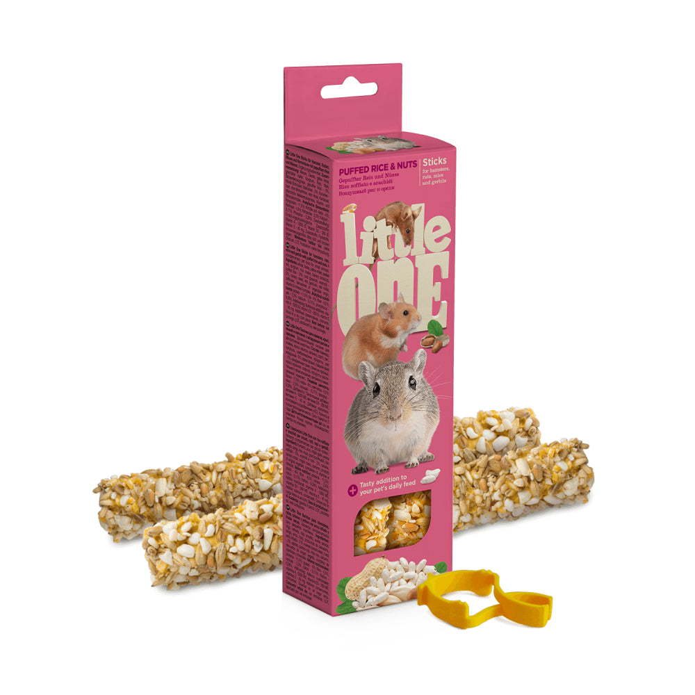 Little One Kolby Dla Gryzoni z Dmuchanym Ryżem i Orzechami 2 x 55 g