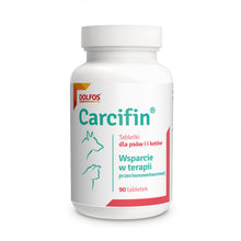 Dolfos Carcifin Wsparcie W Terapii Przeciwnowotworowej Dla Psa i Kota 90 Tabletek