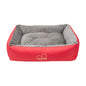 Amiplay Legowisko Sofa Babydoll Dla Psa Rozmiar S Szaro-Czerwone