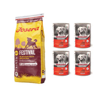 Pakiet Josera Festival Łosoś 15 kg + 4 x Morando Pro Mokra Karma Dla Psa Pasztet Z Łososiem 400 g GRATIS!