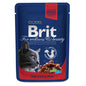 Brit Premium Beef Stew & Peas Gulasz Wołowy Groszek Karma Dla Kota 100 g