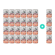 Pakiet Morando Pro Mokra Karma Dla Kota Kawałki Łosoś z Krewetkami 24 x 405 g + 4 Puszki GRATIS!