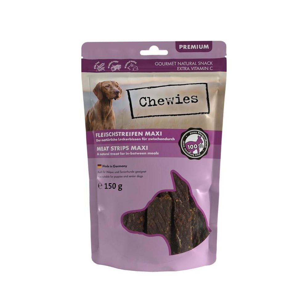 CHEWIES paski mięsne kangur 150g