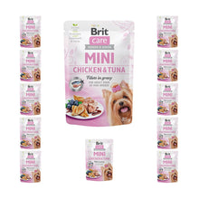 Pakiet Brit Care Adult Mini Chicken&Tuna Fillets In Gravy Kurczak z Tuńczykiem w Sosie 12x85 g