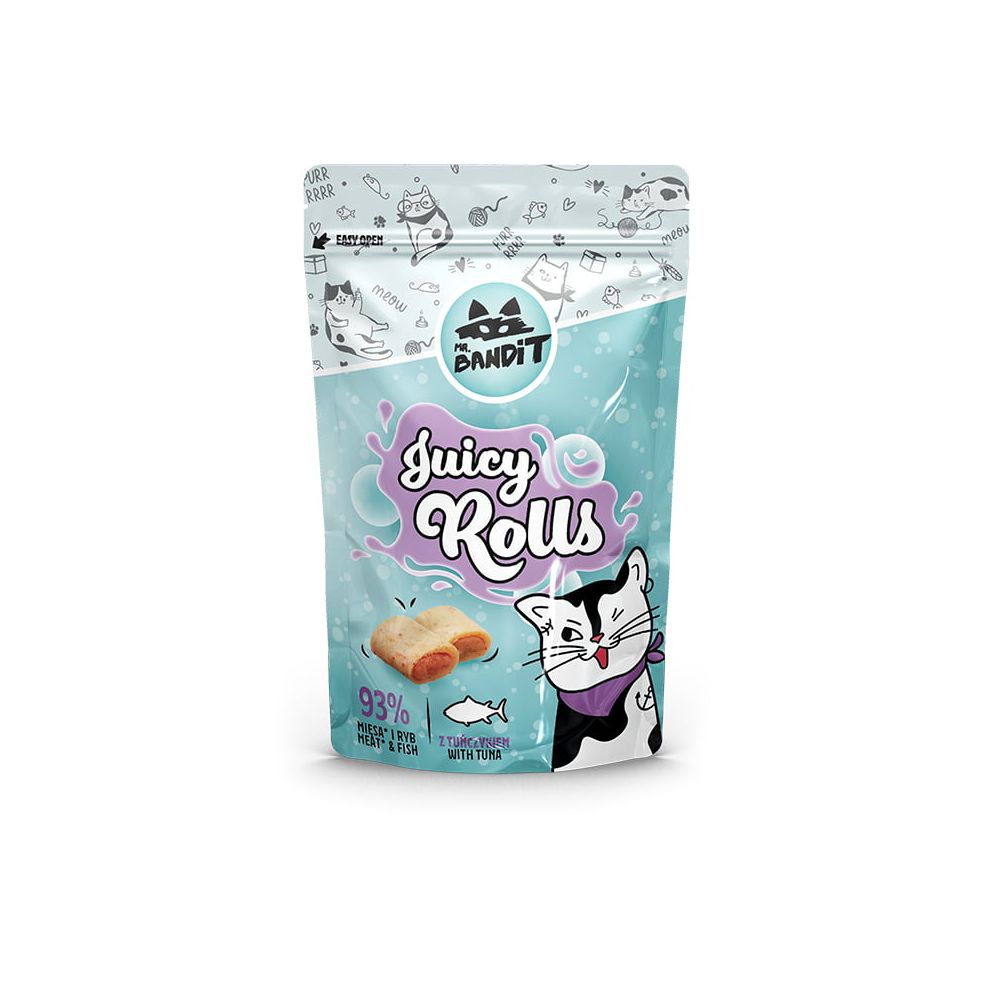 Mr. Bandit Juicy Rolls z tuńczykiem / tuna 40g