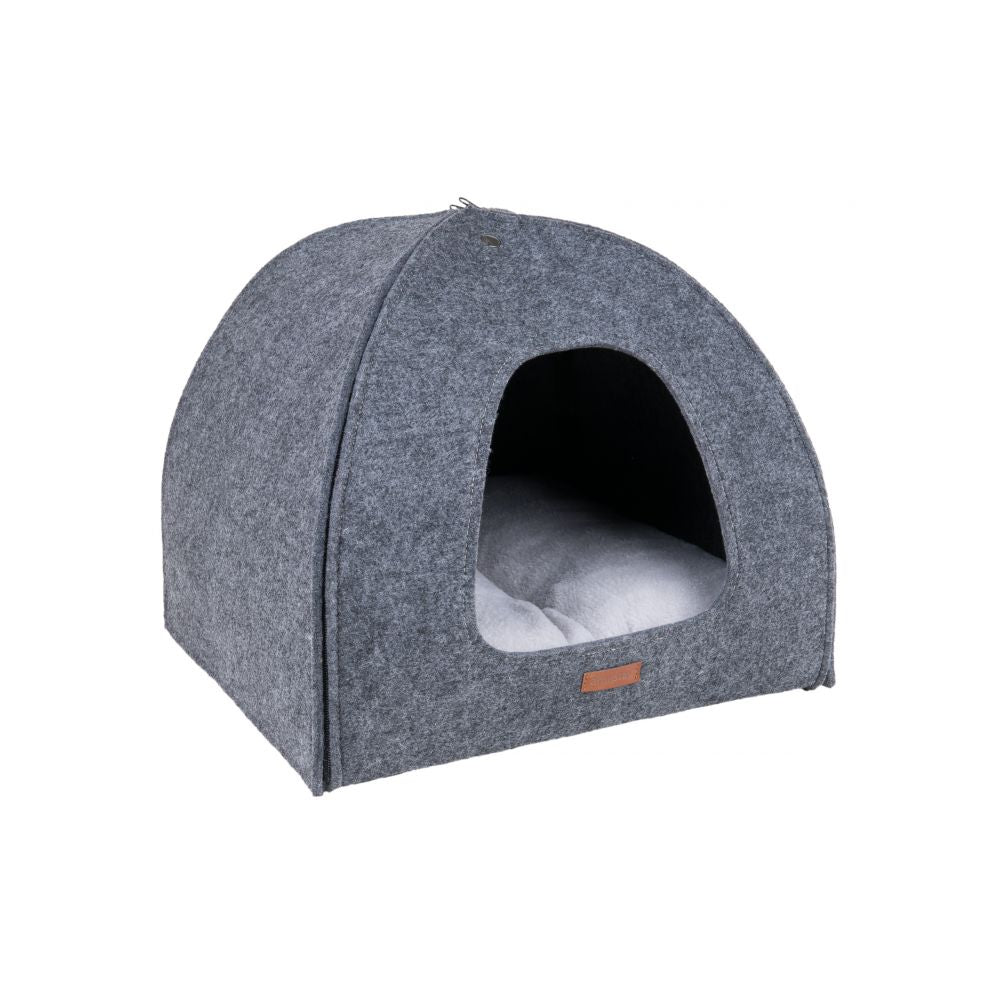 Amiplay Hygge Quick Press 2in1 Domek Igloo Dla Kota Szary