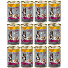 Pakiet Nutrilove Z Kawałkami Kurczaka Z Makaronem W Galaretce 12 x 415 g