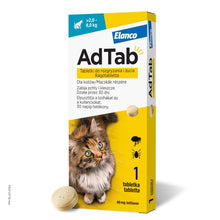 AdTab Cat Tabletka Na Pchły i Kleszcze Dla Kota 48 Mg 2-8 kg