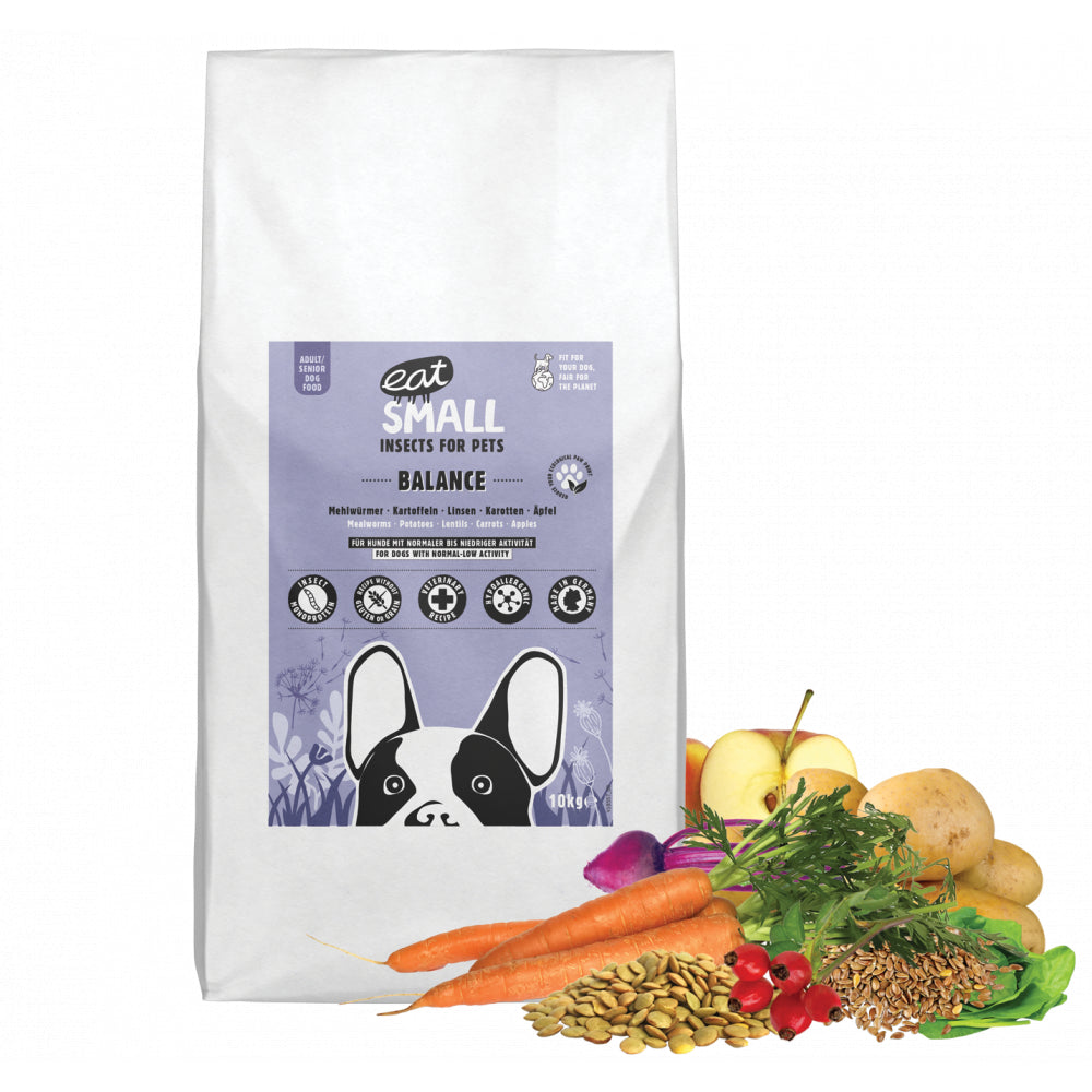 Eat Small Balance Sucha Karma Dla Psów z Owadami 10 kg