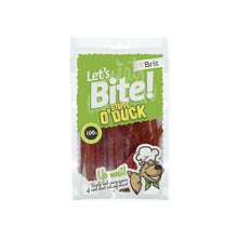 Brit Lets Bite Stripe O Duck Kaczka Przekąska Dla Psa 80 g