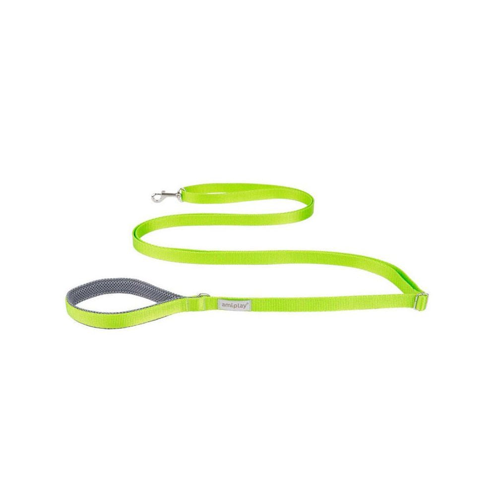 Amiplay Smycz Regulowana Easy Fix Samba Rozmiar M 160-300 cm Zielona
