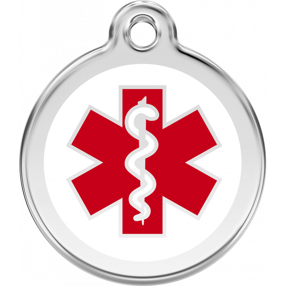 RedDingo Personalizowana Zawieszka Dla Pupila z Grawerem Ratownictwo Medyczne
