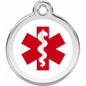 RedDingo Personalizowana Zawieszka Dla Pupila z Grawerem Ratownictwo Medyczne