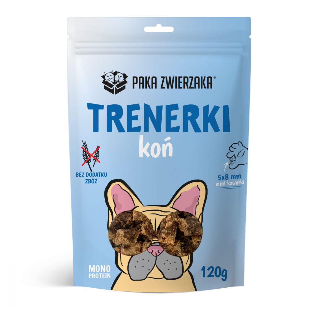 Paka Zwierzaka Trenerki Dla Psa Koń 120 g