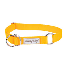 Amiplay Obroża półzaciskowa Samba M Żółty