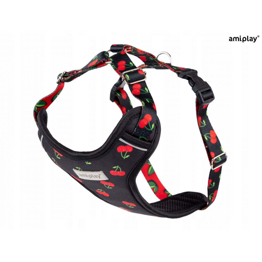 Amiplay Szelki Discovery BeHappy Rozmiar S Cherry