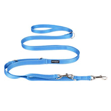 Amiplay Reflective Smycz Regulowana 8in1 Rozmiar XL 200-400 x 2,5 cm Niebieska