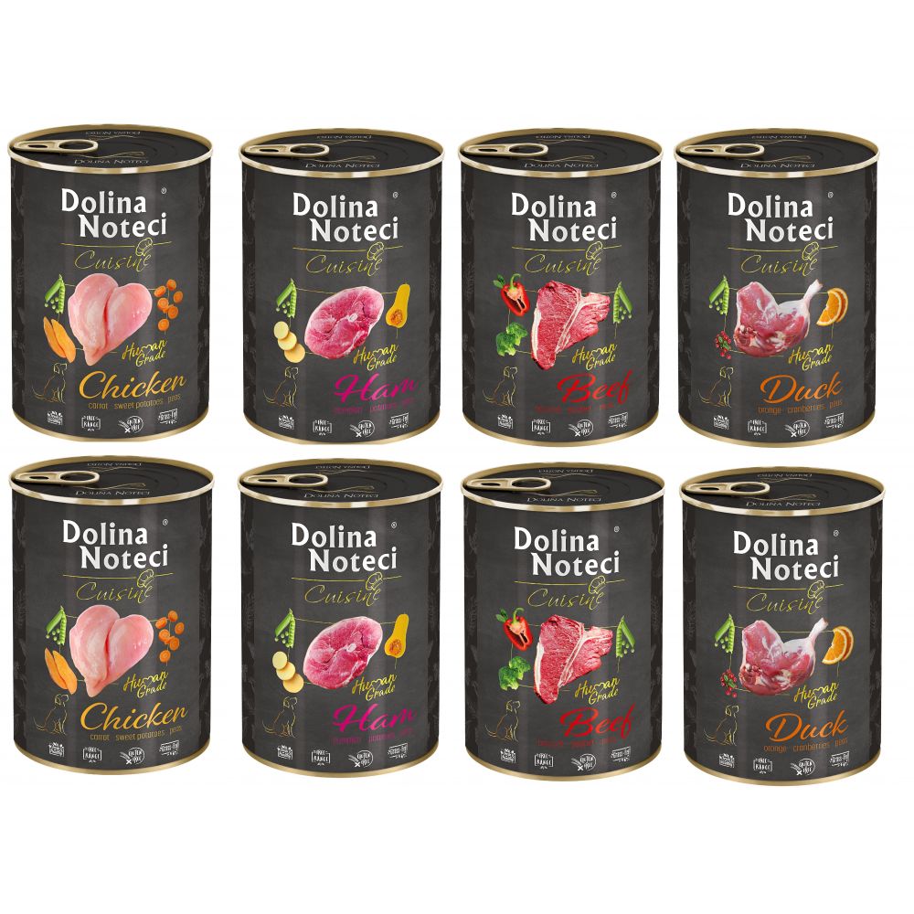 Pakiet Dolina Noteci Premium Cuisine Mix Smaków 8 x 400 g