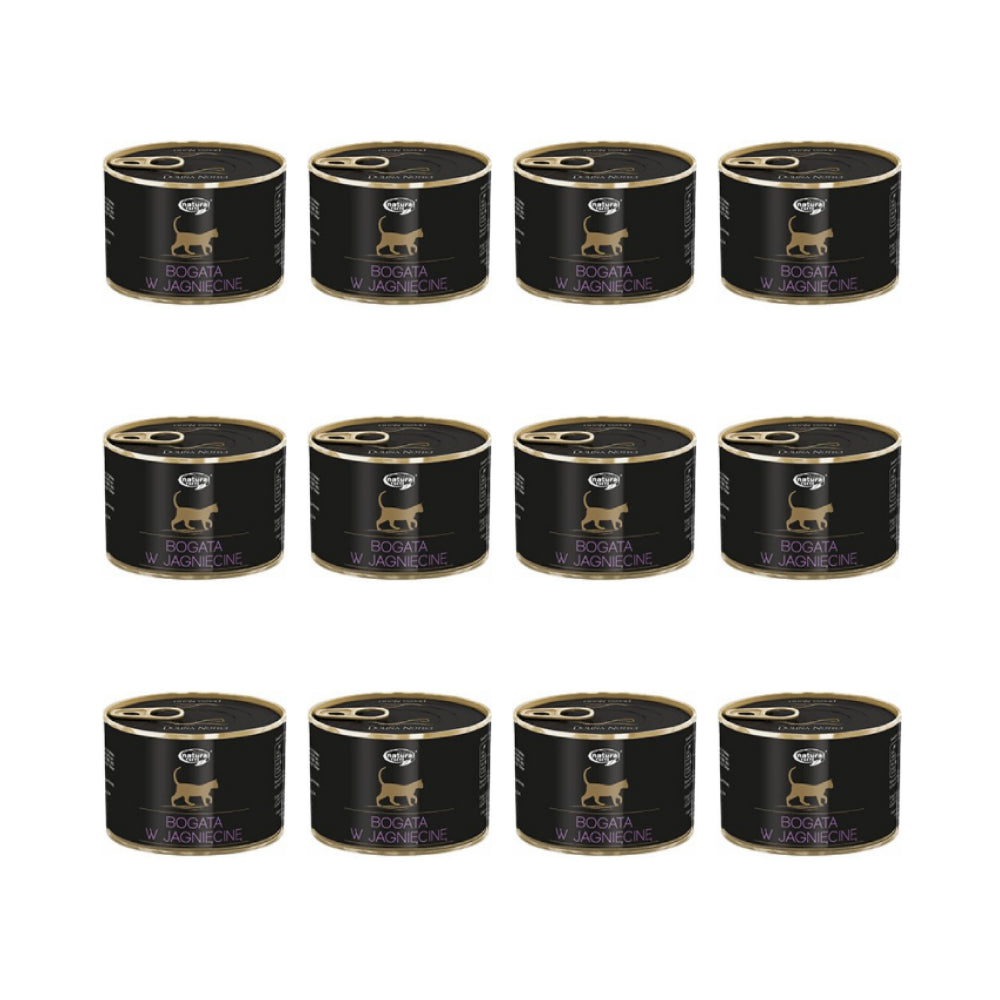 Pakiet Dolina Noteci Natural Taste z Jagnięciną Kot 12 x 185 g