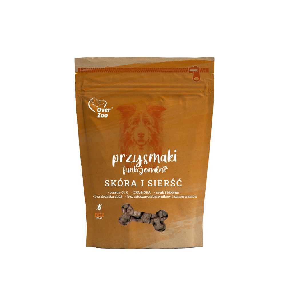 Przysmaki Funkcjonalne Skóra I Sierść Dla Psów 100 g