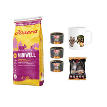 Pakiet Josera Miniwell Małe Rasy 15 kg + 5 GRATISÓW! Karma, Przysmak, Kubek z Twoim Pupilem