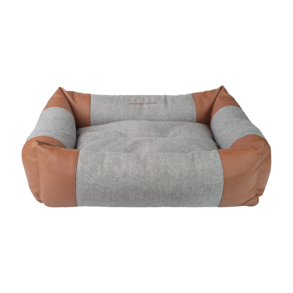 Amiplay Sofa  Zipclean 2 w 1 Classic Jasnoszara  Rozmiar XL