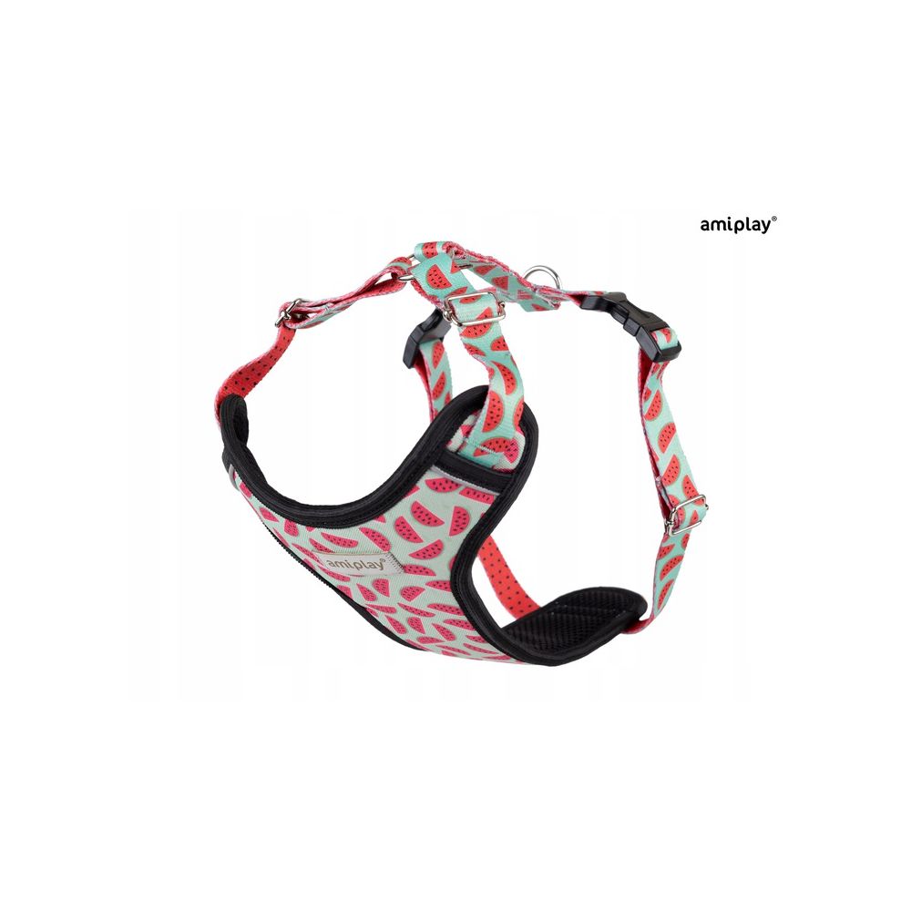 Amiplay Szelki Discovery BeHappy Rozmiar S Watermelon