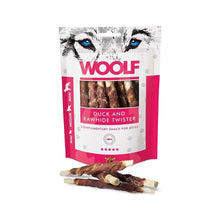 Woolf Duck And Rawhide Twister Kaczka Przysmak Dla Psa 100 g