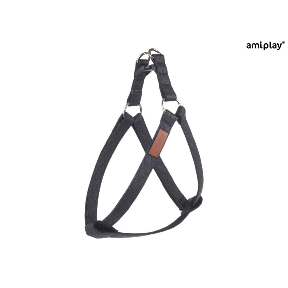 Amiplay szelki Regulowane Cambridge Czarne Rozmiar XL