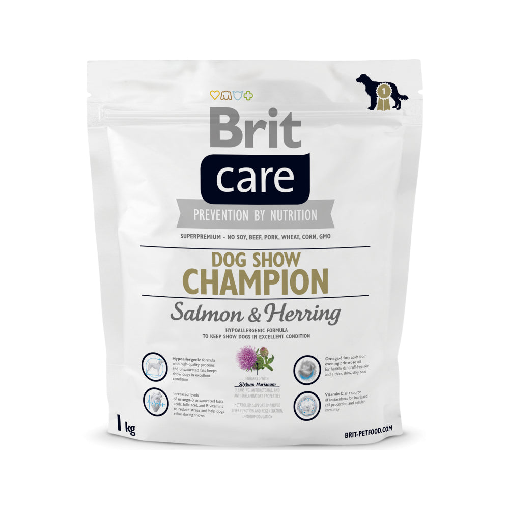 Brit Care Dog Show Champion Salmon & Herring Łosoś Śledź Karma Dla Psa 1 kg