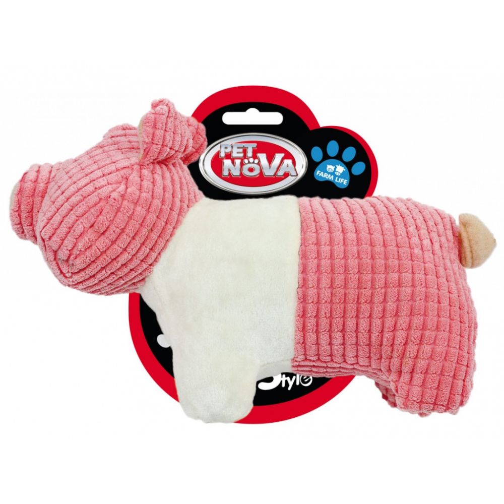 Pet Nova Dog Life Style Zabawka Pluszowa Piszcząca Świnka 22 cm