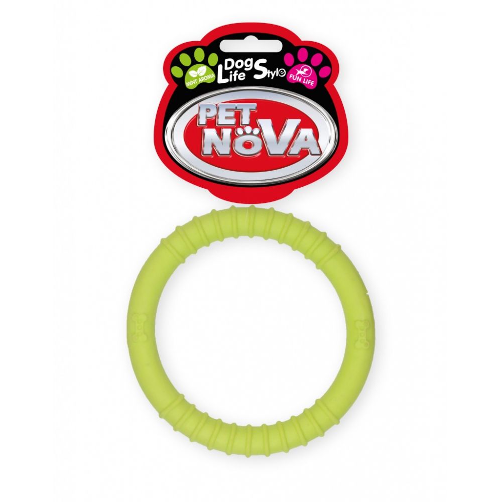 Pet Nova Dog Life Style Ringo Żółte o Zapachu Mięty 9,5 cm