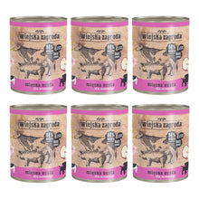 Pakiet Wiejska Zagroda Mięsna Uczta Karma Dla Szczeniąt 6 x 800 g