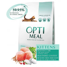Optimeal Z Kurczakiem Dla Kociąt 4 kg