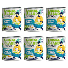 Pakiet Animal Island Mokra Karma Everyday Dla Psa Indyk z Przepiórką 6x800 g