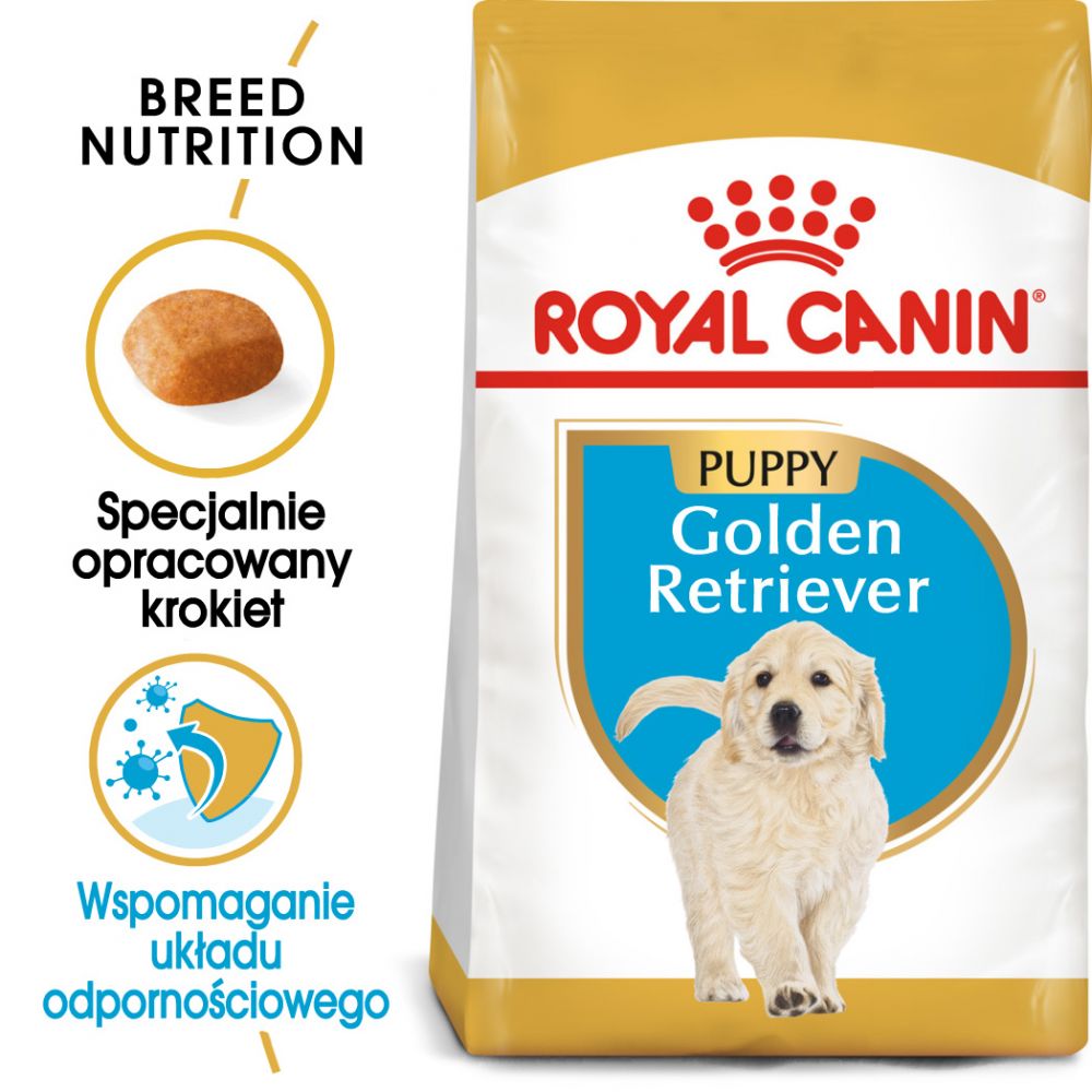 ROYAL CANIN Golden Retriever Puppy Karma Sucha Dla Szczeniąt Do 15 Miesiąca, Rasy Golden Retriever 1 kg