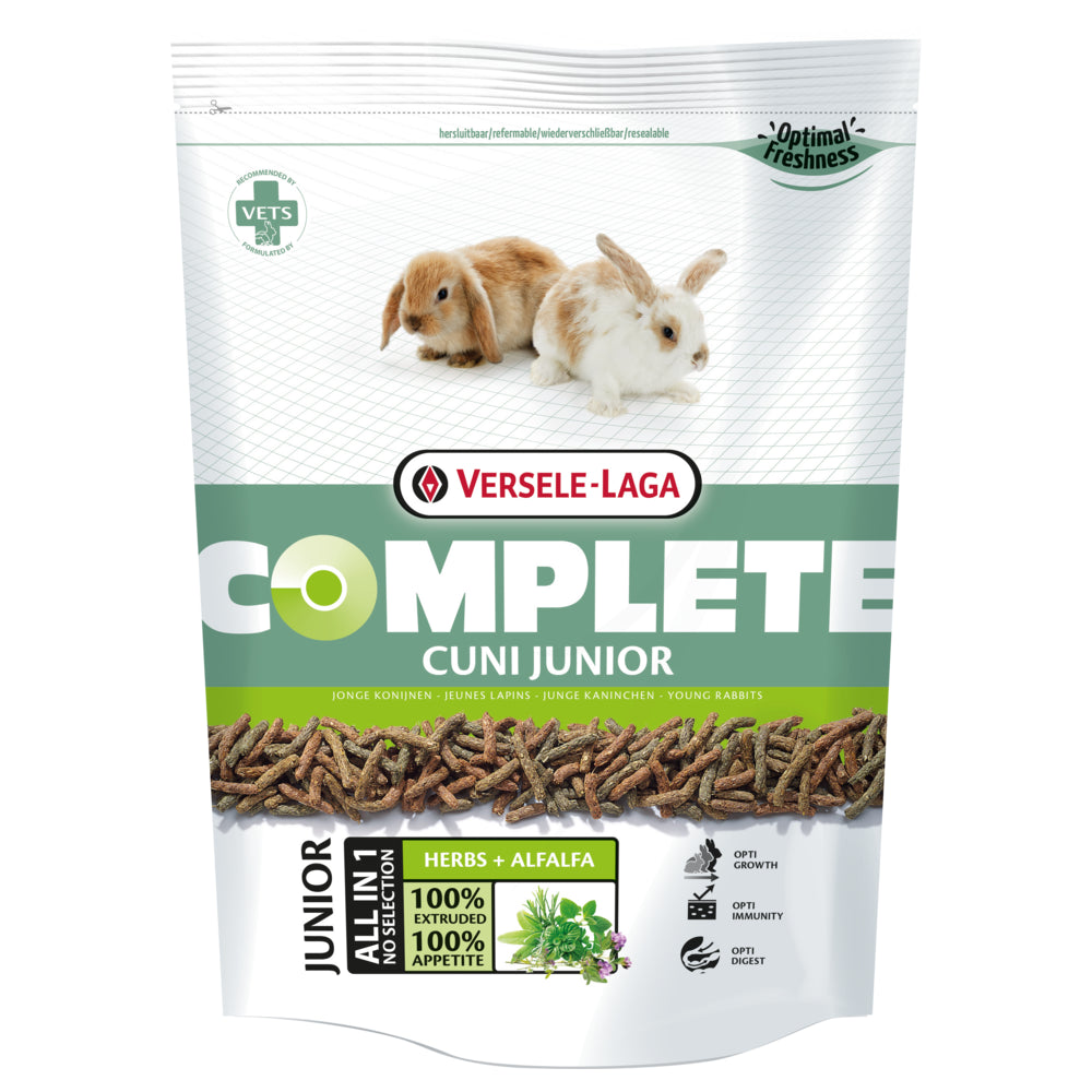 Versele Laga Complete Cuni Junior Ekstrudowana Karma Dla Młodych Królików 500 g