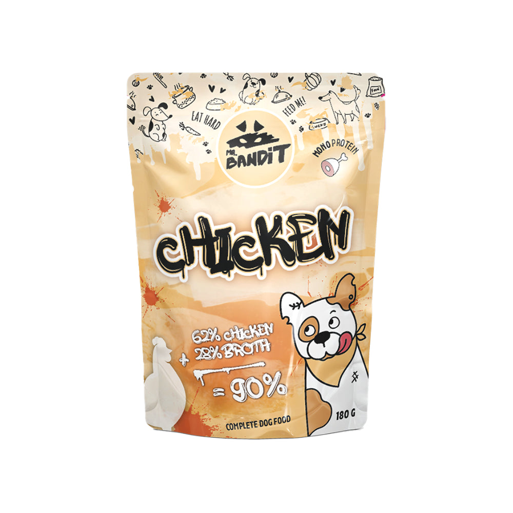 Mr. Bandit Chicken 180g monoproteinowa z kurczakiem dla psów dorosłych
