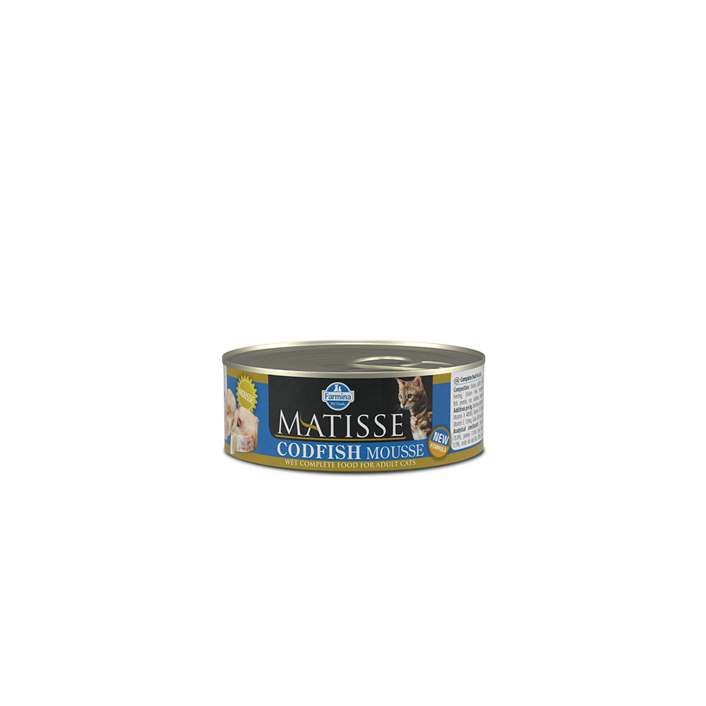 Farmina Matisse Cat Mousse Codfish Karma Dla Dorosłych Kotów Z Dorszem 85 g