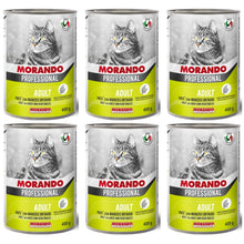 Pakiet Morando Pro Mokra Karma Dla Kota Pasztet z Wołowiną i Warzywami 6 x 400 g
